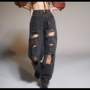 BDG high-waisted baggy jean